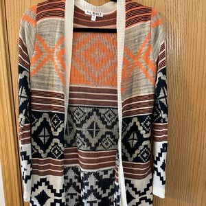 aztec cardigan